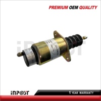 Solénoïde d'arrêt de carburant 24V SA-3151-24 pour Cummins CT 8.3 moteur Diesel électrovanne 3906776