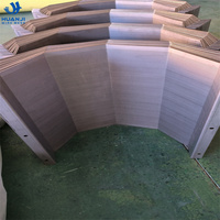 Grilles de tamisage perforées sur mesure anti-corrosion pour broyeurs à marteaux à trous ronds, services de découpe et de pliage