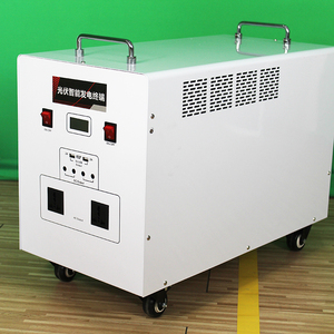Acおよびdc家電ポータブル太陽光発電機をサポートできる高品質の太陽光発電ホームシステム2000ワット - Product Image 1