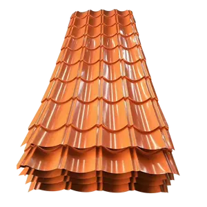 不锈钢钛涂层波纹钢金属屋面板材0.55工厂尺寸30g壁板价格马来西亚Thermocol Hs代码使用