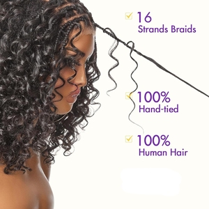 Parrucca in Capelli Umani Intrecciata Boho Senza Nodi, Densità 250%, Vendita all'Ingrosso # Parrucca Corta <span class=keywords><strong>Bob</strong></span> Nera 1B HD 13x4 con Frontale in Pizzo per Donne, Capelli Vergini, Disponibile - Product Image 3