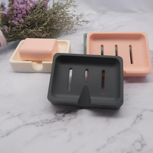 <span class=keywords><strong>Solido</strong></span> <span class=keywords><strong>sapone</strong></span> fatto a mano <span class=keywords><strong>piatti</strong></span> di Design minimalista di alta qualità di scarico <span class=keywords><strong>sapone</strong></span> vassoio <span class=keywords><strong>per</strong></span> bagno da cucina porta spugna - Product Image 4