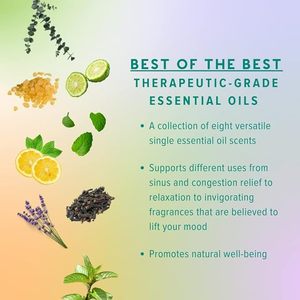 Inhalador <span class=keywords><strong>Nasal</strong></span> de Aromaterapia Más Vendido, Paquete Variado con 8 Aromas: Lavanda, Menta, Incienso, Clavo, <span class=keywords><strong>para</strong></span> <span class=keywords><strong>el</strong></span> Bienestar Diario - Product Image 4