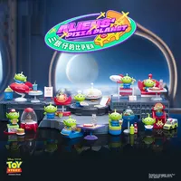 52TOYS Toy Story Aliens' Pizza Planet Figurines en PVC Boîte Mystère 12+ Jouets Tendance Ornements Cadeaux