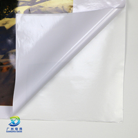 Rollo de Vinilo Autoadhesivo Impermeable, Imprimible, Superficie Lisa para Impresión de Formato Ancho y Película para Señalización Interior/Exterior