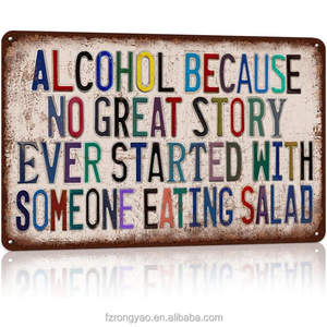 2026 En gros Plaque métallique vintage style Man Cave, Bar, Vin, Whisky, Autocollants rétro, Affiche, Décoration intérieure - Product Image 5
