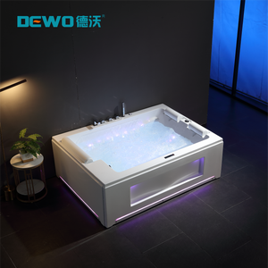 <span class=keywords><strong>Piscine</strong></span> creusée avec bain à remous SPA Bain à remous Massage en acrylique face à face Baignoires agréables Massage intérieur pour 2 personnes - Product Image 3