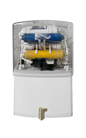 Système de filtration d'eau sous évier par osmose inverse, 5 étapes de filtration, auto-nettoyant, auto-vidange, 75 GPD, usage domestique