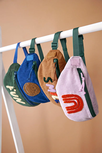 Mini riñonera de PANA con logotipo personalizado para niños, riñonera con bordado de rizo y cremallera, toalla bonita bordada para niños y niñas - Product Image 4