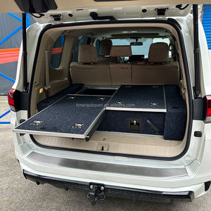 4x4 משאית מיטה כלי תיבת מיטה מגירת אחסון אחורי מגרות מארגן מגרות מחנאות חיצונית עבור LC300 - Product Image 3