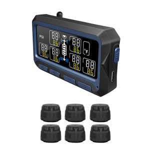 Sistema de Monitoreo de Presión de Neumáticos para Camiones 0-199psi, Sensor de Accionamiento Directo con Pantalla a Color y 6 Modos de Alarma - Product Image 3