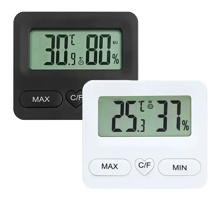 Mini LCD Digital Thermometer Hygrometer Temperature Tester Sensor Humidity Meter Detector