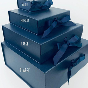 Manufacturer Customized Luxury Foldable Rigid Magnetic Closure Cardboard Paper Gift Packaging <strong>Bridesmaid</strong> <strong>Proposal</strong> <strong>Box</strong> - Product Image 2