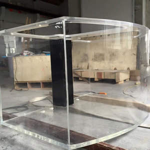 Accessoires en bois de haute qualité d'aquarium de réservoir de poissons en plastique personnalisés par usine votre poisson votre style - Product Image 5