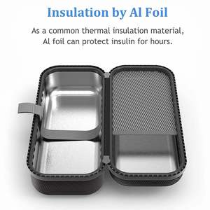 Insulin Cooler Travel Bag Insulated Insulin Cooler Travel Bag for Diabetic Medication Cool With Storage Packs - Product Image 4