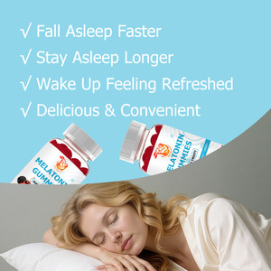 Private Label Natural Supplements Melatonin Gummies with Sodium Melatonin Food Grade Promotes Restful Sleep Herbal Supplements - Product Image 4