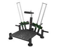 Máquina de remo vertical comercial para ejercicios de espalda, con asiento, de acero de seguridad, para remo y tracción vertical