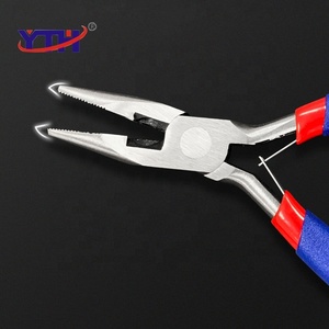 Juego de Alicates Multifuncionales YTH CR-V para Joyería, Cortador <span class=keywords><strong>Diagonal</strong></span>, Alicates de Punta Redonda y Larga para Manualidades y Pulseras - Product Image 4
