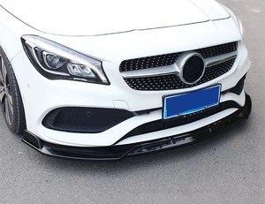 Parti del corpo labbro paraurti anteriore per 2012-2019 <span class=keywords><strong>Mercedes</strong></span> Benz classe <span class=keywords><strong>CLA</strong></span> W117 CLA200 3 pezzi stile ABS materiale anteriore Splitter Spoiler Lip - Product Image 3
