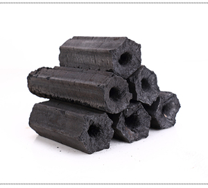 Briquetas de carbón negro Hexagonal de madera dura de alta calidad Venta caliente carbón de bambú en polvo de alto calor - Product Image 3
