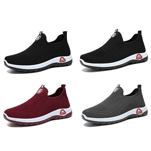 Scarpe da uomo slip-on in tessuto stile Pechino antico, senza lacci, antiscivolo, traspiranti, leggere, casual, sportive, primaverili, per il commercio transfrontaliero - Product Image 2
