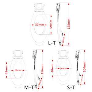 Hafif plastik erkek bekaret klip alt vücut gizleme için uygun Penis kısıtlama aracı seks oyuncak/yapay Penis - Product Image 6