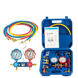 R134a R12 R22 điều hòa không khí lạnh đa dạng nhạc cụ nhóm đo áp suất Kit