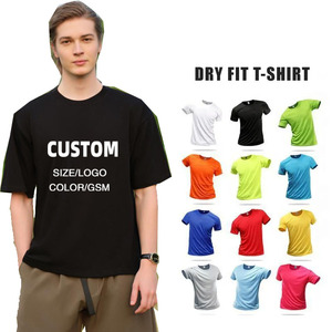 メンズ 速乾スポーツTシャツ ポリエステル製 ロゴプリント対応 吸汗速乾 トレーニングウェア ジム ランニング用 卸売可能 - Product Image 2