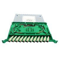 Fiber Optic ODF 12/24/36/48 Core SC UPC/APC/OM1/OM2/OM3/OM4 Bundle Pigtail Fusion Disk ODF Disk Fiber Optic Patch Panel Module