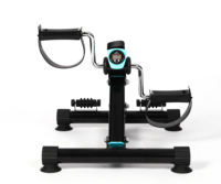 Mini stepper portable en acier et ABS pour bureau, entraîneur cardio pour bras et jambes, récupération des genoux, musculation, pour la maison et la physiothérapie