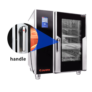 อุปกรณ์ครัวสำหรับธุรกิจ  เตาอบไอน้ำสเต็ก 10 ถาด/เตาอบคอมบิสเตมเปอร์/เตาอบจัสต้า สำหรับร้านอาหาร - Product Image 5