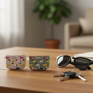 Portafoglio Ank Sausage Dog 11,5x9 cm con cerniera singola, portamonete stampato con cartoni animati, alla moda, unisex, per uso quotidiano - Product Image 3