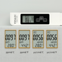 Testeur de qualité de l'eau portable 2 en 1 multifonctionnel TDS/EC, stylo testeur TDS EC