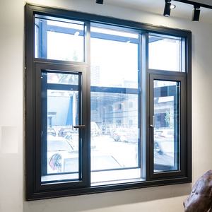 Nouveau design de fenêtre en verre commerciale coulissante à double panneau portes d'impact ouragan fenêtre guillotine - Product Image 5