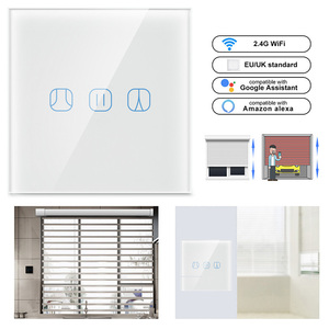 Alexa Google HomeIFTTTと互換性のあるDS-151 EU86mmサイズのワイヤレスリモコンTuyaスマートカーテンスイッチ - Product Image 1