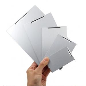 Miroir de maquillage portable pliable, ultra fin, en alliage d'aluminium, miroir de table, miroir cosmétique en verre haute définition, pour la maison et <span class=keywords><strong>les</strong></span> voyages - Product Image 4