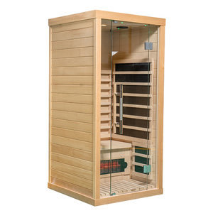 Canada tuyết tùng đỏ trong nhà tắm hơi 1 người hồng ngoại xa màu đỏ ống tắm hơi cá nhân phòng tắm hơi - Product Image 3