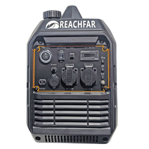 3.5KW <b>Gasoline</b> Powered Portable Generator ECO Mode AC 110V 220V 12V Output Ultra Quiet Outdoor 7L High Power Output 4.2Kva F - Product Image 3