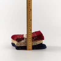 HF Chaussettes de Noël mi-mollet pour femmes-Automne Hiver Chaud Coton Épais Fil d'Or Renne Conception Respirant Personnalisé
