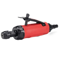 Meuleuse pneumatique industrielle haute vitesse 22000 tr/min professionnelle 6 mm, outil pneumatique de précision pour débavurage et polissage du métal, échappement arrière