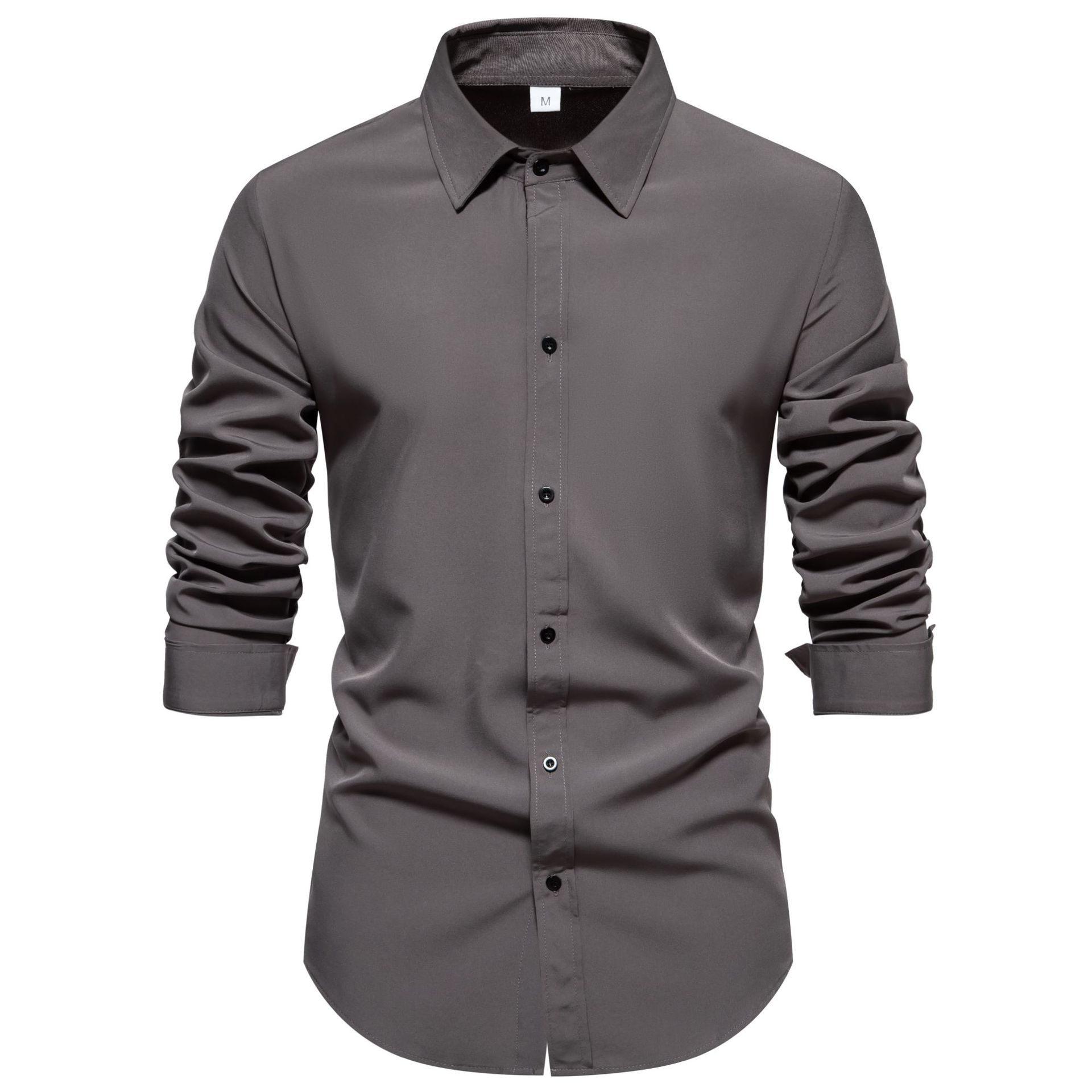 men's custom dress shirts The White Sanders Non Iron Fine Twill Custom Shirt main image 0