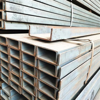 Profil de carbone laminé à chaud en forme de C en acier de construction en métal