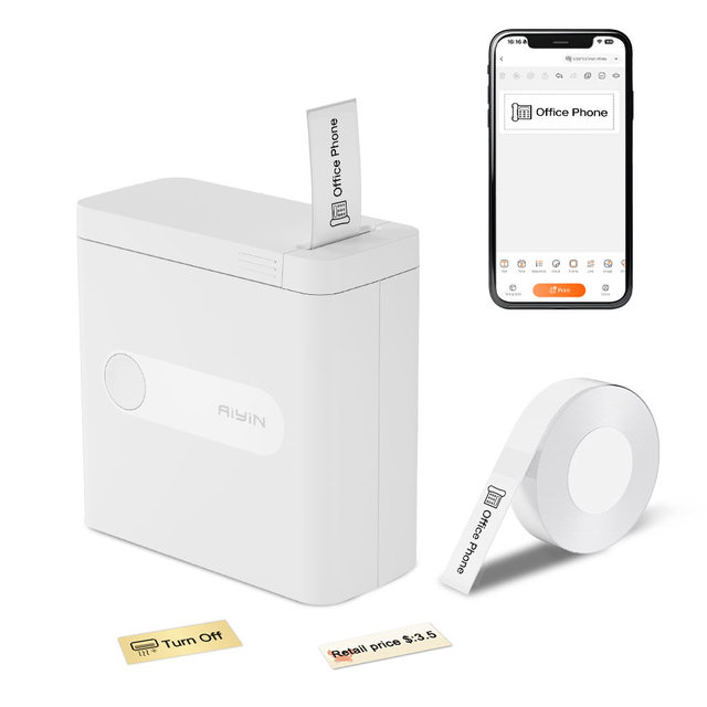 Portable Mini Pocket Wireless Smart Thermal Paper Printer Inkless Photo Label Printing Stock Available