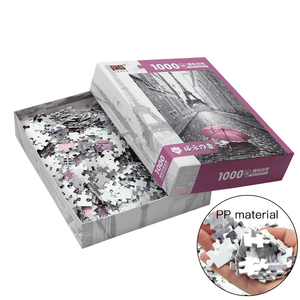 Manufacturer <strong>Personalised</strong> Customized Printed Acrylic PP Plastic Waterproof 2mm Thick 1000 Pieces Jigsaw Puzzles - Product Image 5