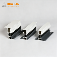 Nuevo Desarrollo de Perfil de Ventana de Aluminio 6063, Perfil Extruido para Ventanas Residenciales, Proyecto OEM