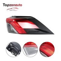 Topzonauto pour OEM 26550-6CT0A / 26555-6CT0A Pièces automobiles de rechange Feux arrière extérieurs gauche et droit rouges pour Nissan Altima 2019
