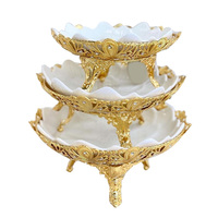 Vente en gros de présentoir à gâteaux fournitures uniques supports de fabricant fantaisie fournisseur d'art irrégulier assiette de fruits en verre en forme de bicyclette