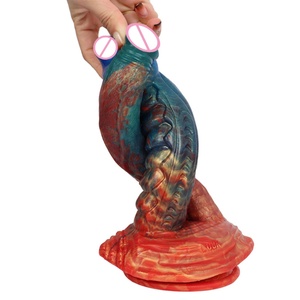 FAAK Drop Shipping Cheap Hotsale Dragon Model Double Head <b>Dildo</b> Sex Toy With Strong Suction Cup <b>Dildo</b> - Product Image 6