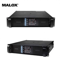 Amplificateur de ligne MALOX FP10000Q 4 canaux 4/8 ohms 1350Wx4, professionnel haute puissance, boîtier métallique, pour laboratoire/groupe