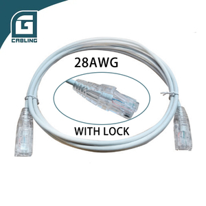 Câble réseau Gcabling plat blindé Cat6 Cat5e Cat6a Cat6 Cat5 UTP FTP de 2 m <span class=keywords><strong>ou</strong></span> 1 mètre pour panneau de brassage - Product Image 1